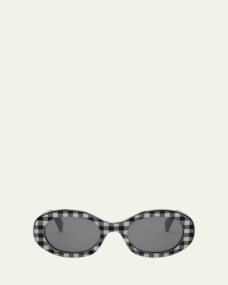 Triomphe Oval Sunglasses